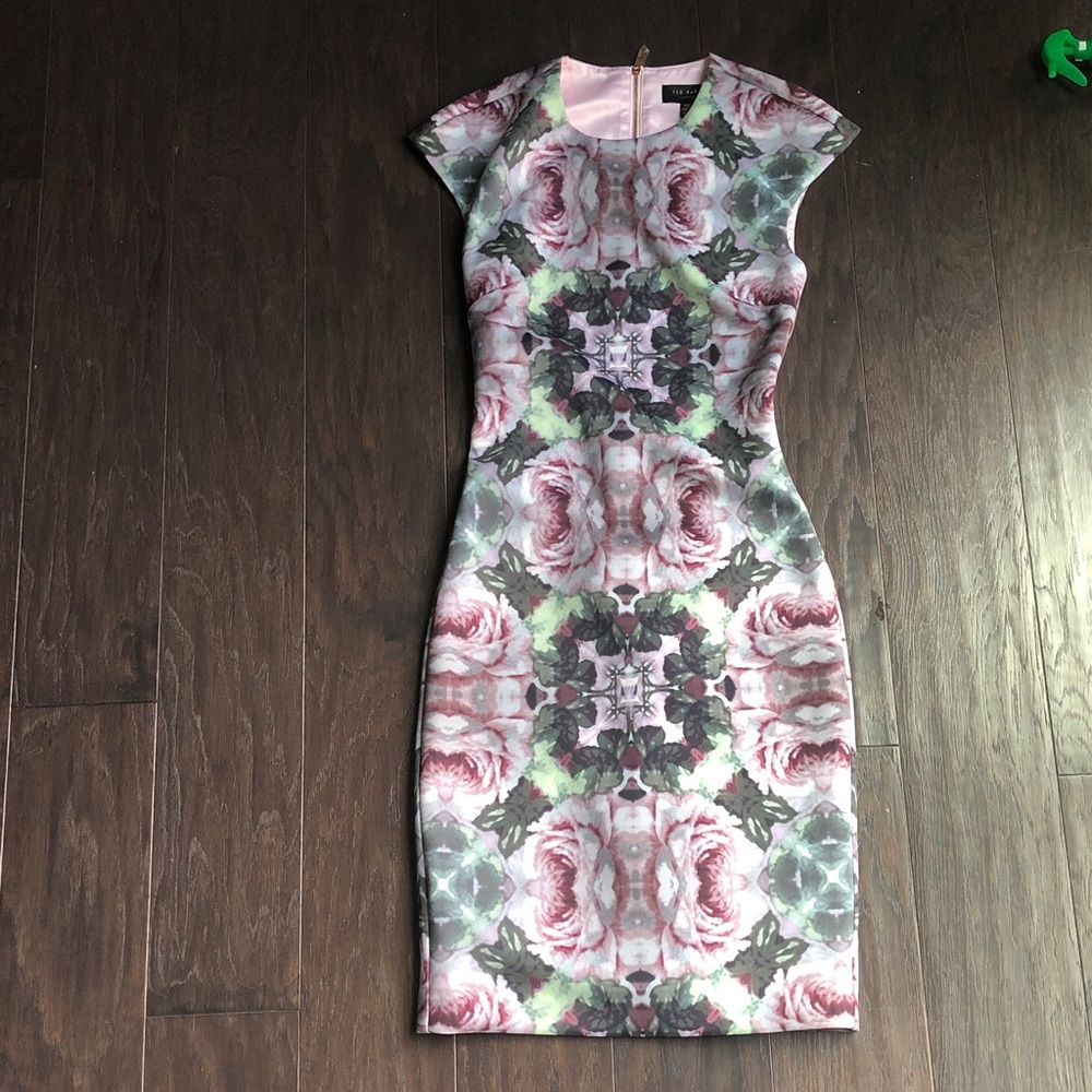Ted Baker Floral dress 0